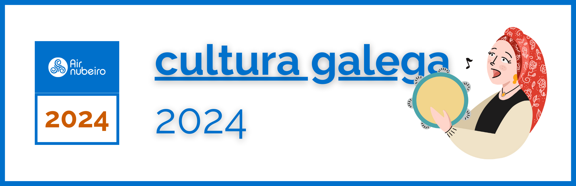 Medalla otorgada por participar en eventos que fomentan la Cultura Galega durante el año 2024.