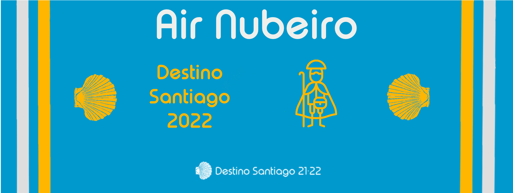 Medalla otorgada a la participación en el evento "Destino Santiago 2022"