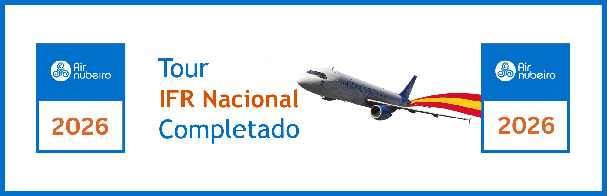 Medalla otorgada al completar el tour IFR Nacional 2026