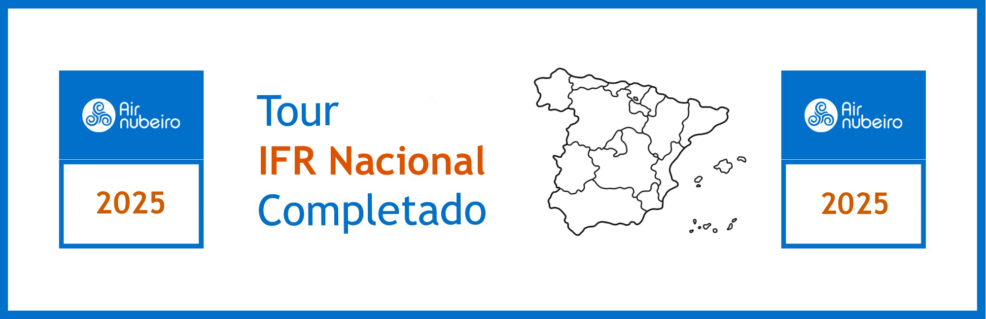 Medalla otorgada al completar el tour IFR Nacional 2025